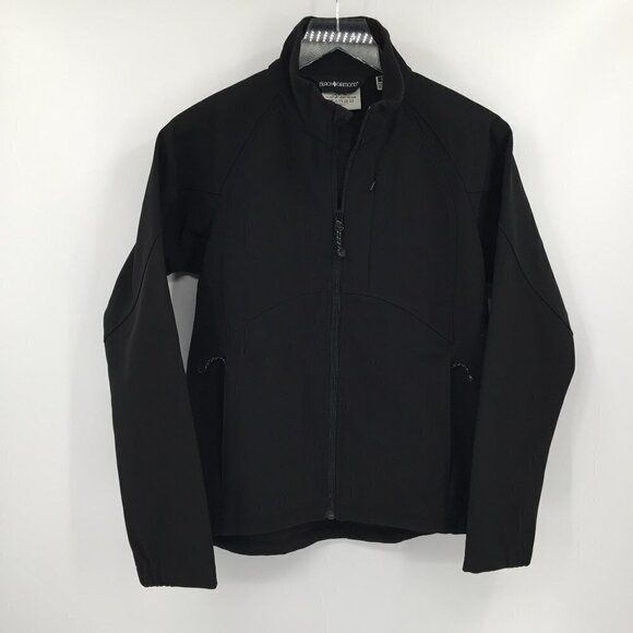 Black Diamond fleece lined zipper jacket ski lighter weight woman Small - Picture 4 of 6